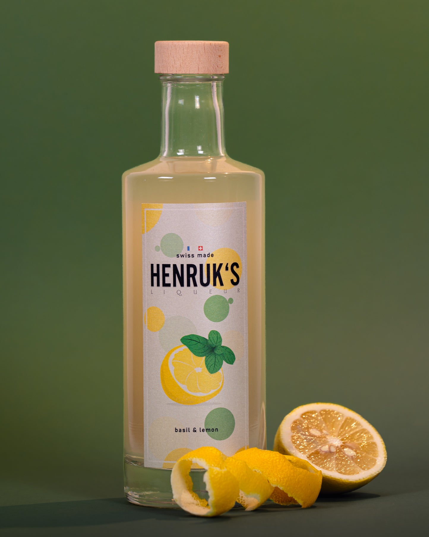 HENRUK's basil & lemon 50cl